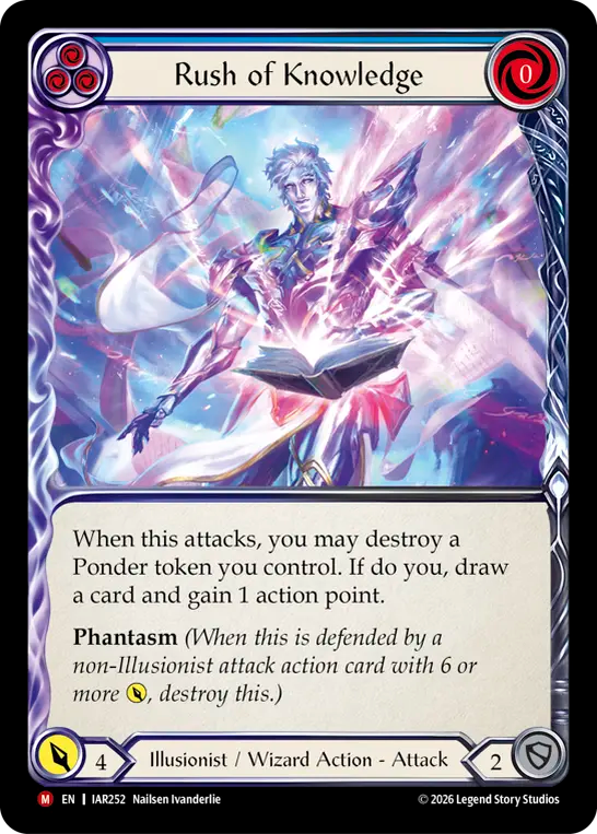 [Illusionist/Wizard]知の奔流/Rush of Knowledge [IAR]