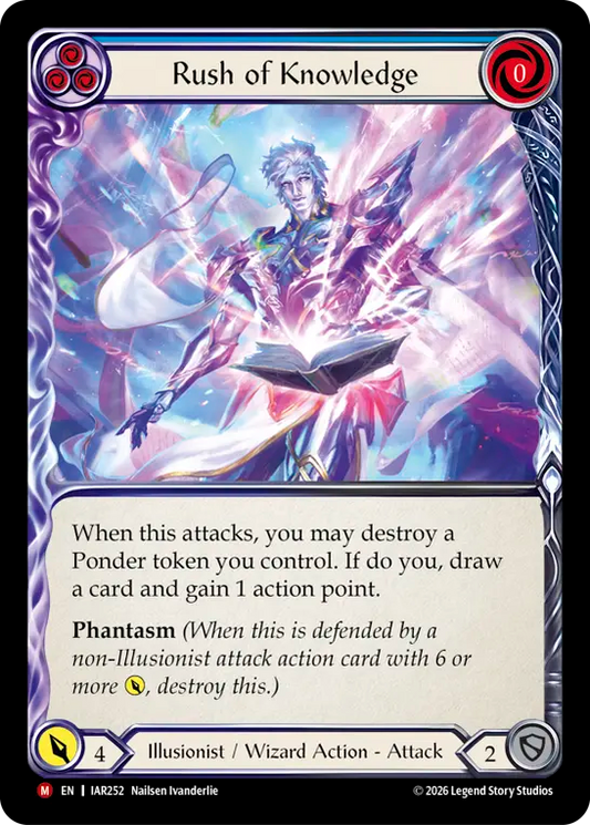 [Illusionist/Wizard]知の奔流/Rush of Knowledge [IAR]