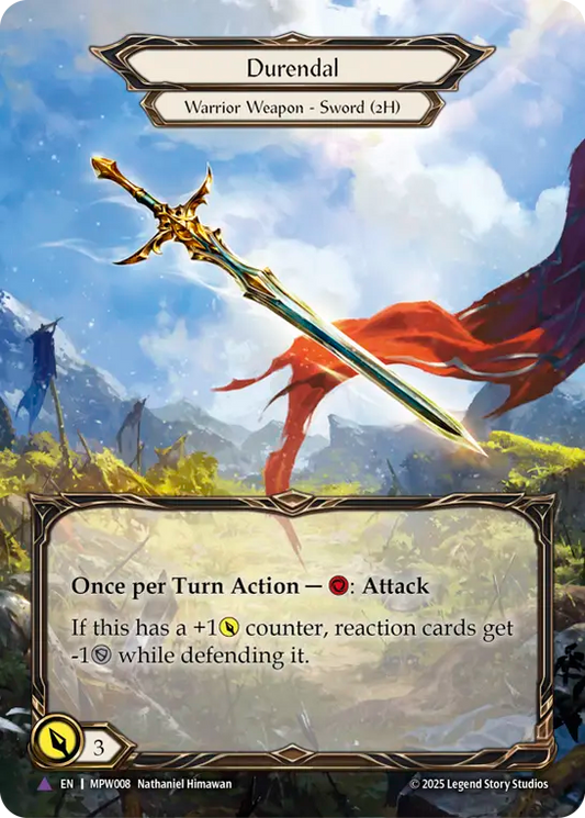 [Warrior Weapon]デュランダル/Durendal [MPW][Cold Foil][Marvel]