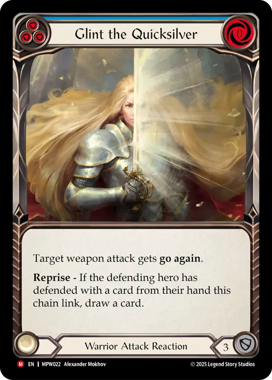 [Warrior]流麗なる閃光/Glint the Quicksilver [MPW]