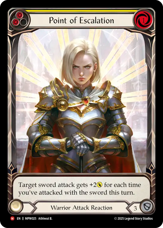 [Warrior]臨界の時/Point of Escalation [MPW][Rainbow Foil]