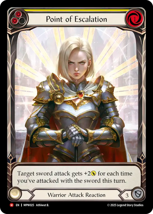 [Warrior]臨界の時/Point of Escalation [MPW][Rainbow Foil]