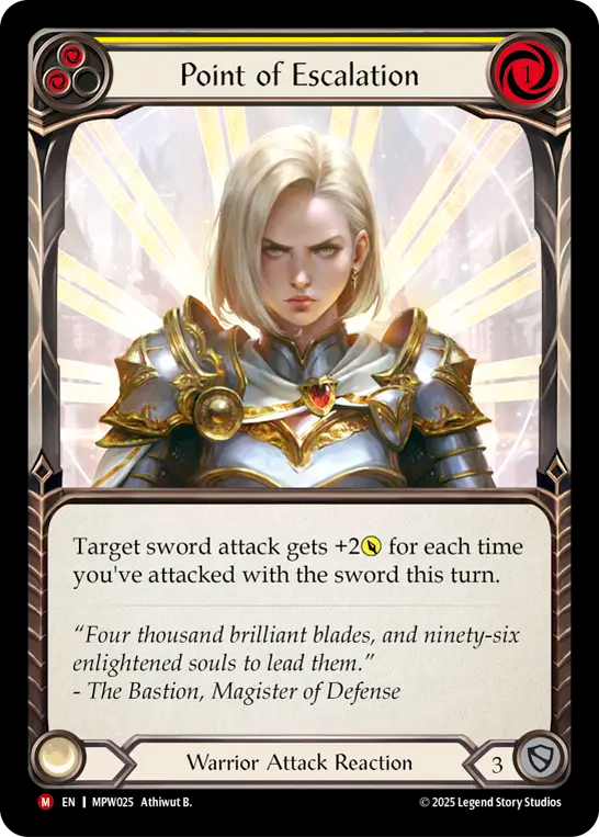 [Warrior]臨界の時/Point of Escalation [MPW]