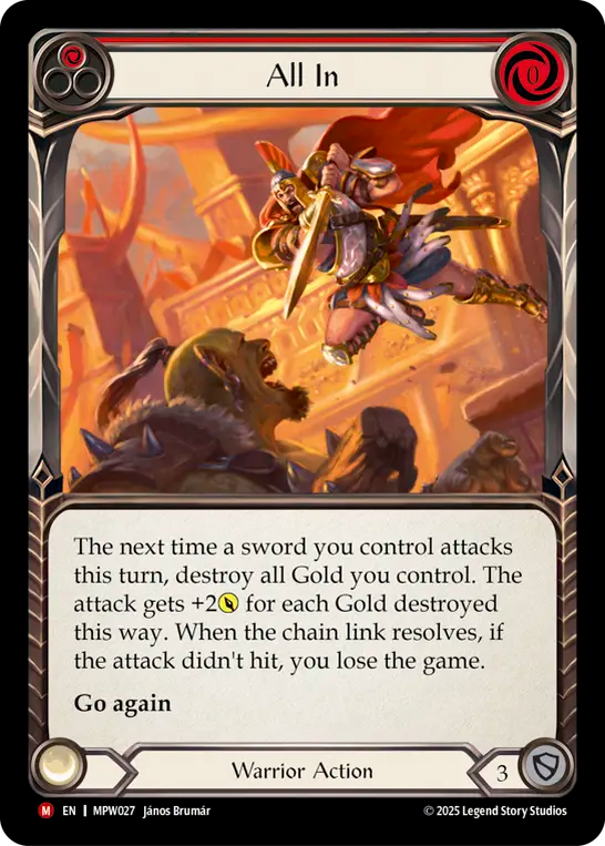 [Warrior]オールイン/All In [MPW]