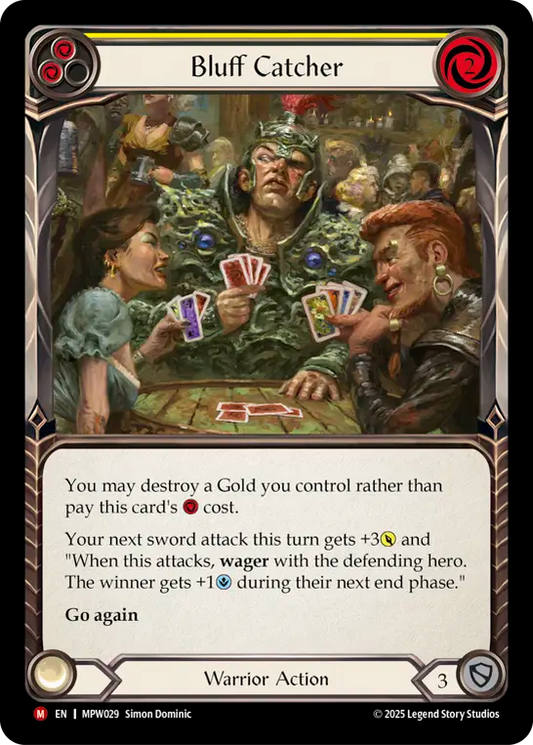 [Warrior]ブラフキャッチ/Bluff Catcher [MPW][Rainbow Foil]