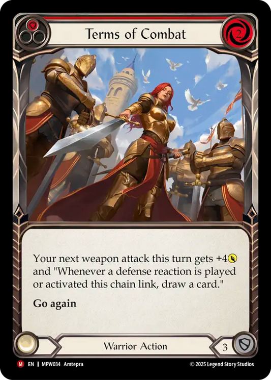 [Warrior]戦いの掟/Terms of Combat [MPW][Rainbow Foil]