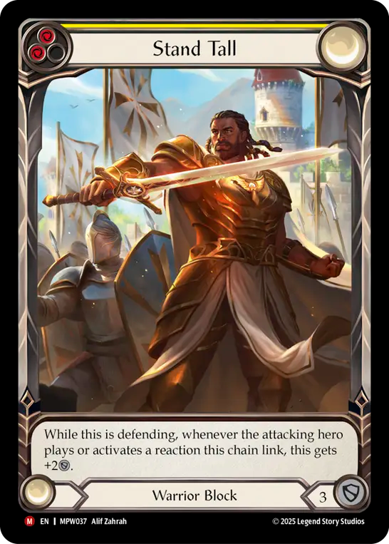 [Warrior]威風堂々/Stand Tall [MPW][Rainbow Foil]