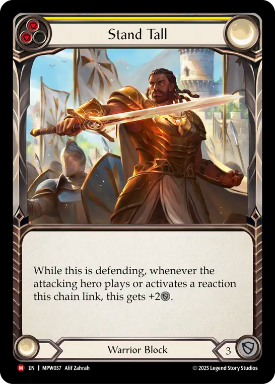 [Warrior]威風堂々/Stand Tall [MPW]