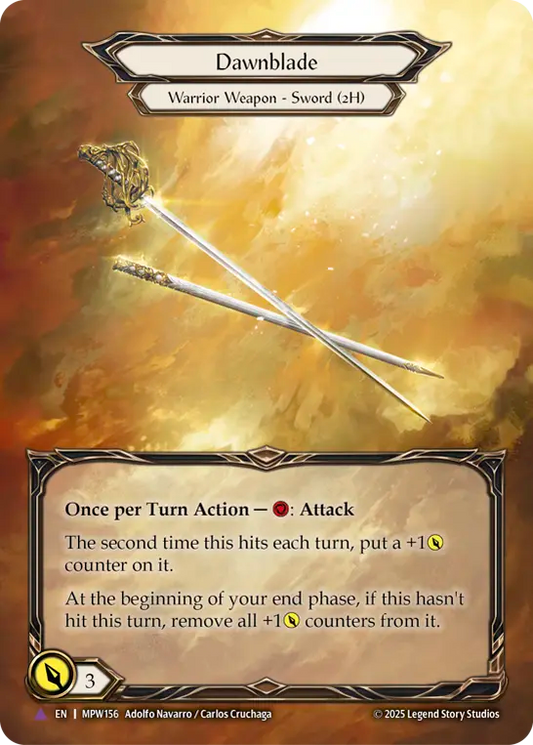 [Warrior Weapon]黎明剣/Dawnblade [MPW][Cold Foil][Marvel]