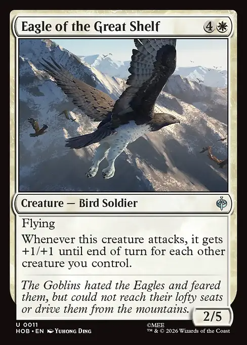 大岩だなの大鷲/Eagle of the Great Shelf [HOB]