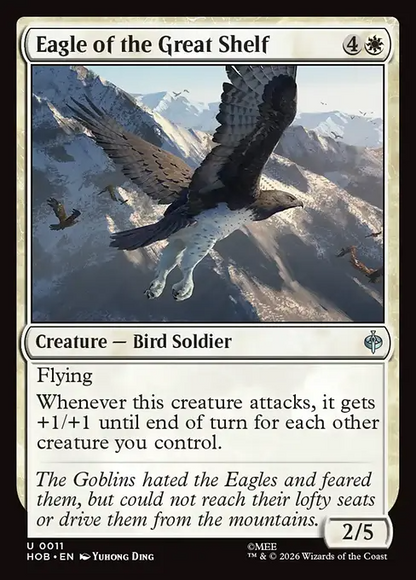大岩だなの大鷲/Eagle of the Great Shelf [HOB]