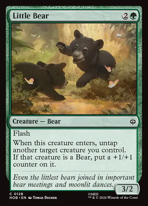 小さな熊/Little Bear [HOB]