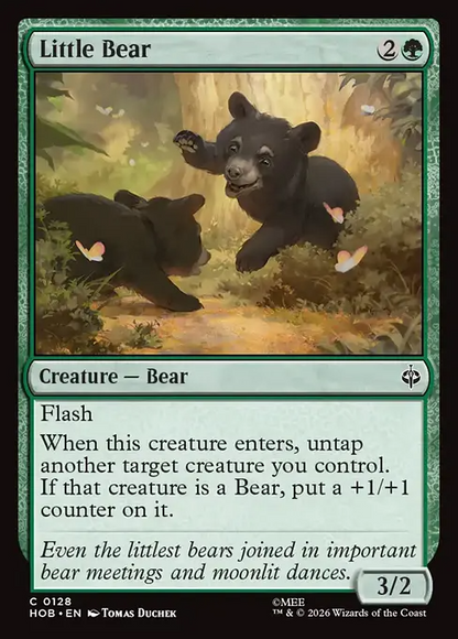 小さな熊/Little Bear [HOB][FOIL]