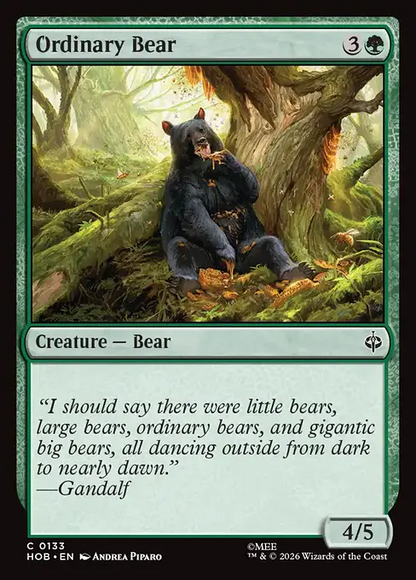 ふつうの熊/Ordinary Bear [HOB][FOIL]