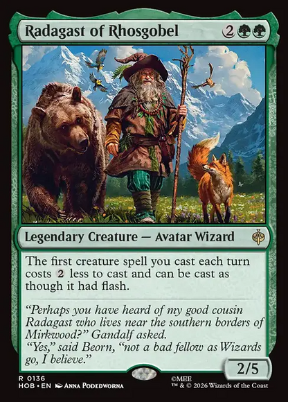 ロスゴベルのラダガスト/Radagast of Rhosgobel [HOB][FOIL]