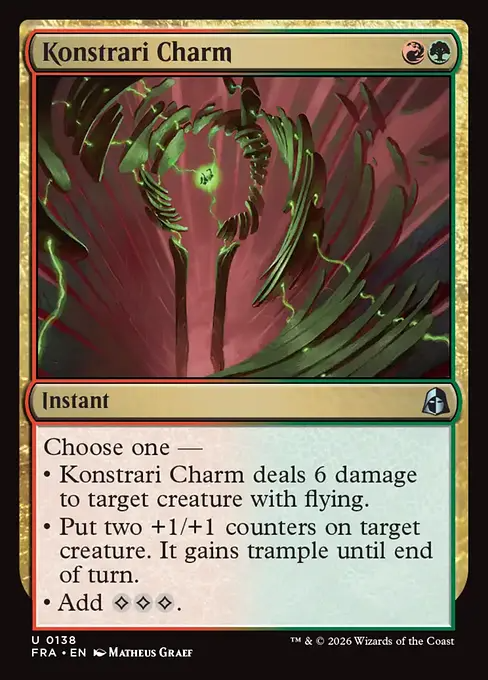 コンストラリの魔除け/Konstrari Charm [FRA][FOIL]