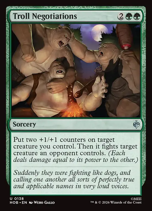 トロルの交渉/Troll Negotiations [HOB]