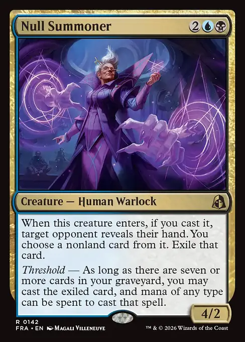 絶無の召喚士/Null Summoner [FRA][FOIL]