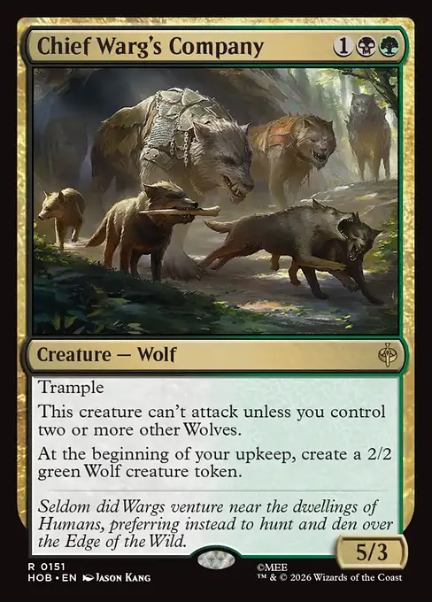 親分魔狼の隊/Chief Warg's Company [HOB]