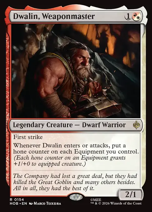 武器の達人、ドワーリン/Dwalin, Weaponmaster [HOB]