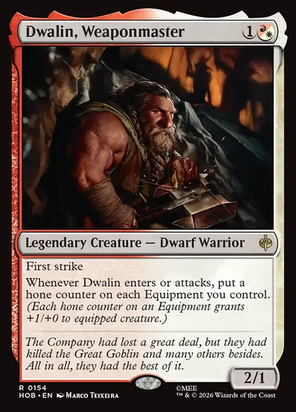 武器の達人、ドワーリン/Dwalin, Weaponmaster [HOB][FOIL]