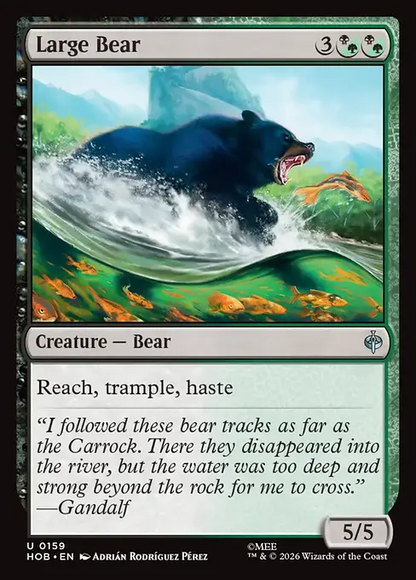 大きな熊/Large Bear [HOB][FOIL]