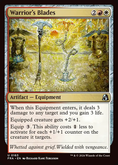 戦士の刃/Warrior's Blades [FRA][FOIL]