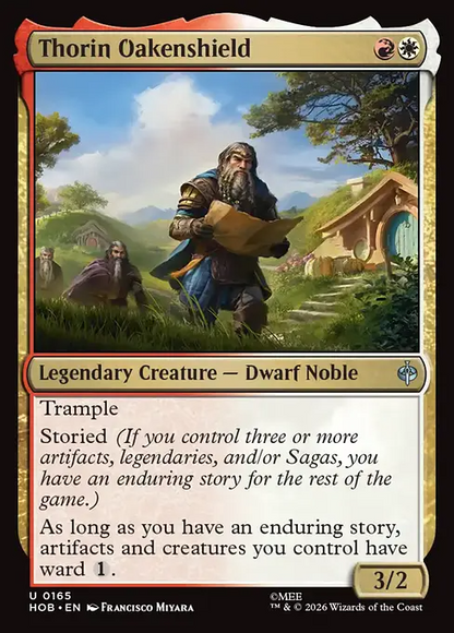 ソーリン・オーケンシールド/Thorin Oakenshield [HOB][FOIL]