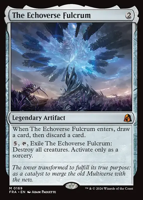 模倣宇宙の支点/The Echoverse Fulcrum [FRA][FOIL]
