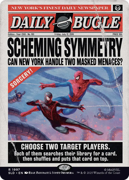 対称な対応/Scheming Symmetry [Secret Lair] [FOIL]
