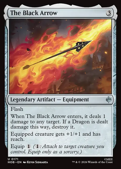 黒い矢/The Black Arrow [HOB][FOIL]