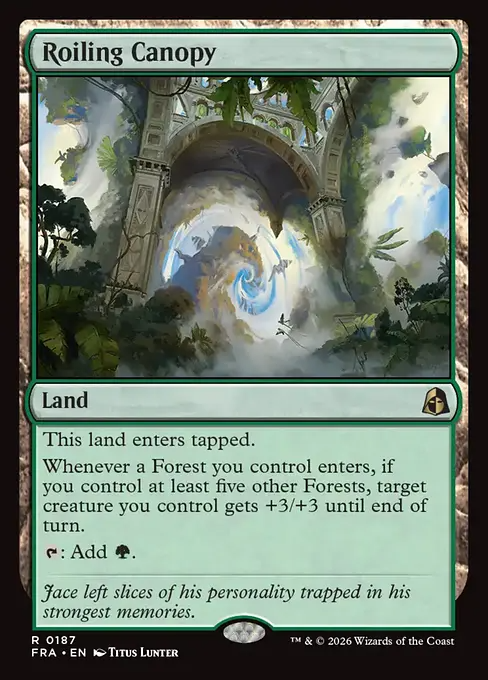 乱動する梢/Roiling Canopy [FRA][FOIL]