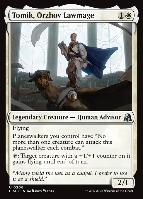 オルゾフの法魔道士、トミク/Tomik, Orzhov Lawmage [FRA][FOIL]