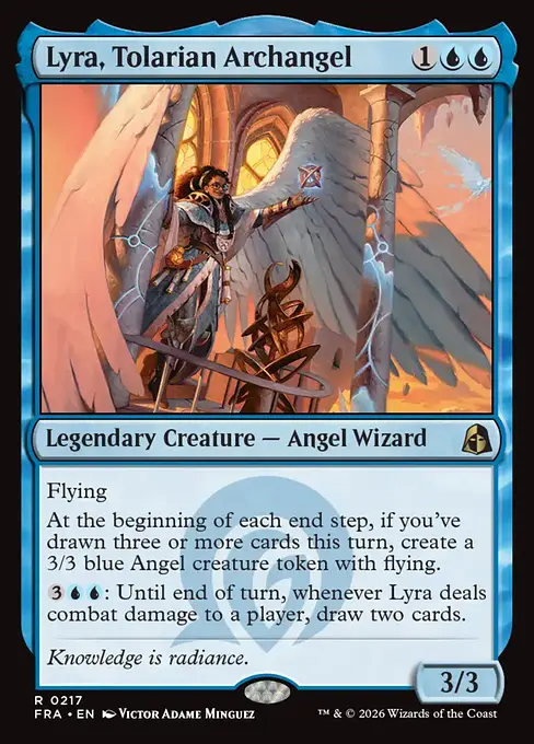 トレイリアの大天使、ライラ/Lyra, Tolarian Archangel [FRA]