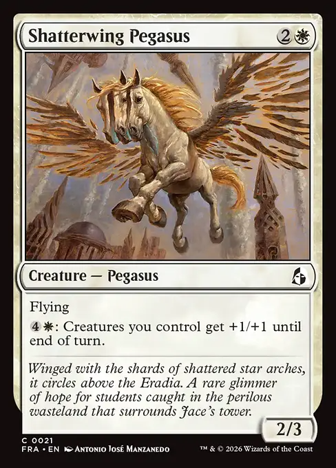 砕け翼のペガサス/Shatterwing Pegasus [FRA]