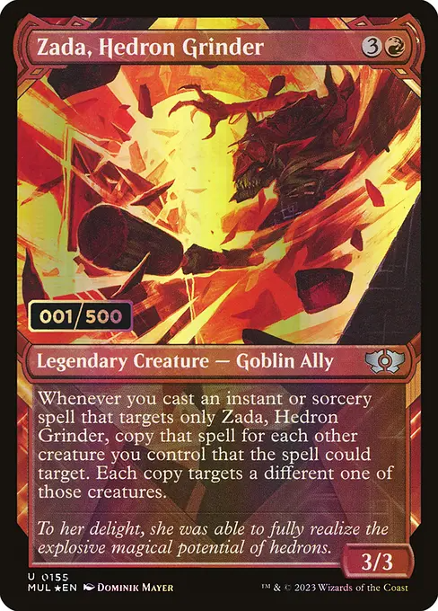 面晶体の掘削者、ザダ/Zada, Hedron Grinder [MUL][ダブルレインボウFOIL]