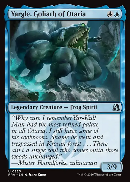 オタリアの大巨獣、ヤーグル/Yargle, Goliath of Otaria [FRA][FOIL]