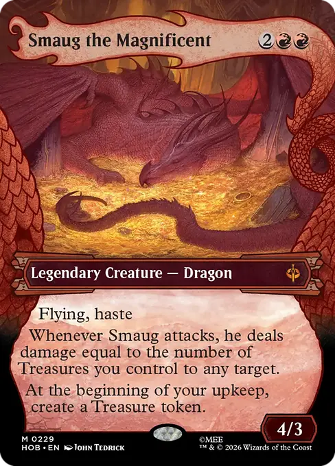 壮大なる者、スマウグ/Smaug the Magnificent [HOB-BF][ボーダーレス]