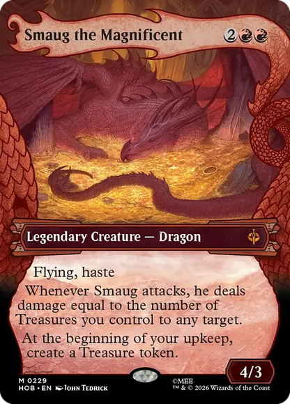 壮大なる者、スマウグ/Smaug the Magnificent [HOB-BF][ボーダーレス]