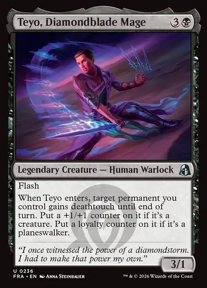 金剛刃の魔道士、テヨ/Teyo, Diamondblade Mage [FRA]