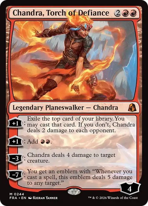 反逆の先導者、チャンドラ/Chandra, Torch of Defiance [FRA]