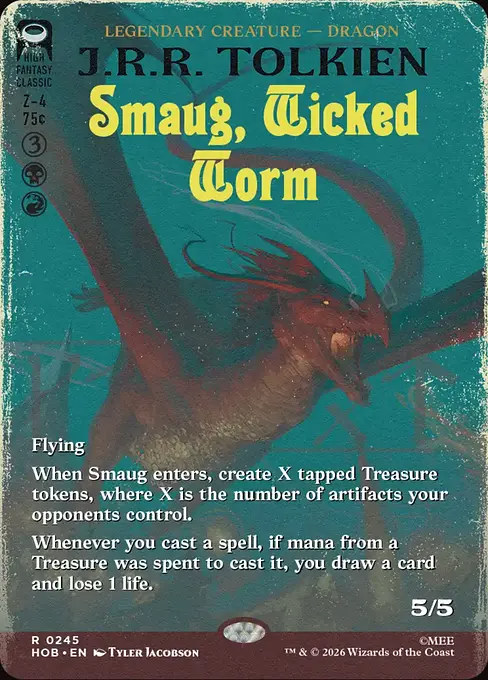 悪い長虫、スマウグ/Smaug, Wicked Worm [HOB-BF][ボーダーレス]