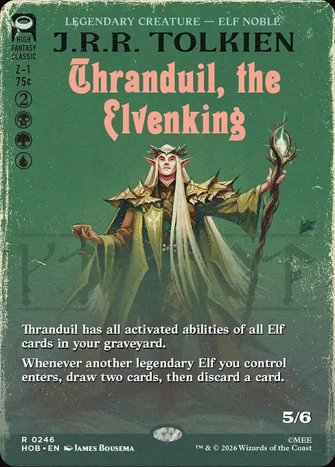 エルフ王、スランドゥイル/Thranduil, the Elvenking [HOB-BF][ボーダーレス]