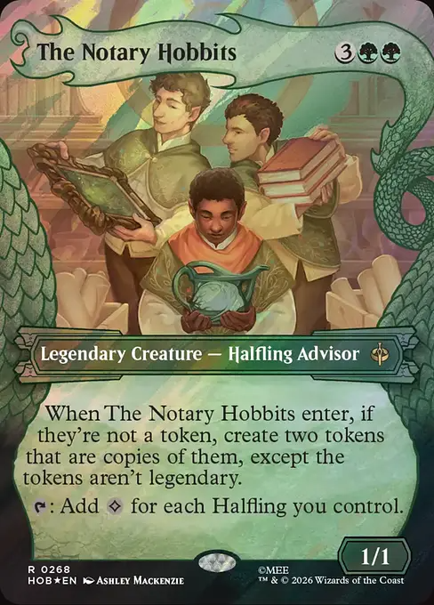 ホビットの公証人/The Notary Hobbits [HOB-BF][ボーダーレス][FOIL][サージ]