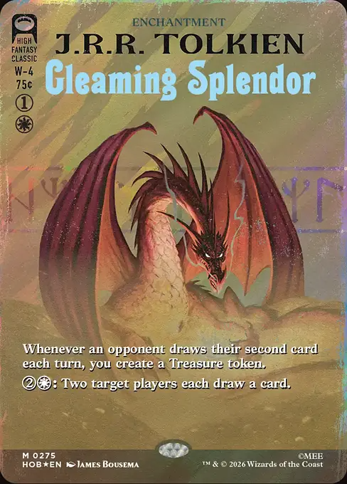 煌びやかなる豪奢/Gleaming Splendor [HOB-BF][ボーダーレス][FOIL][サージ]