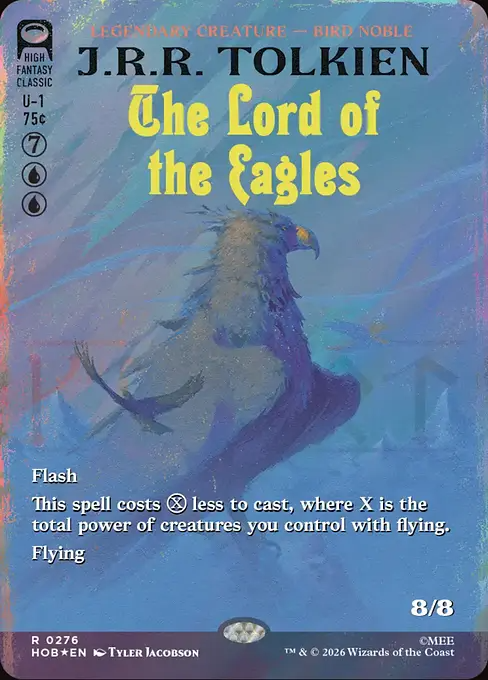 ワシの王/The Lord of the Eagles [HOB-BF][ボーダーレス][FOIL][サージ]