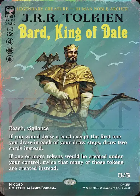 谷間の国の王、バルド/Bard, King of Dale [HOB-BF][ボーダーレス][FOIL][サージ]
