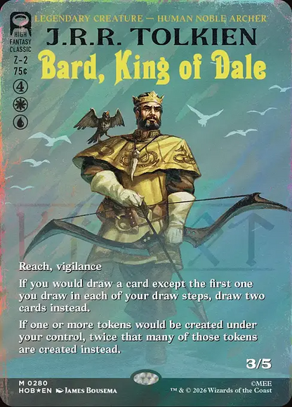 谷間の国の王、バルド/Bard, King of Dale [HOB-BF][ボーダーレス][FOIL][サージ]