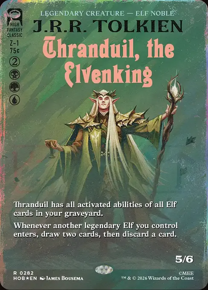 エルフ王、スランドゥイル/Thranduil, the Elvenking [HOB-BF][ボーダーレス][FOIL][サージ]