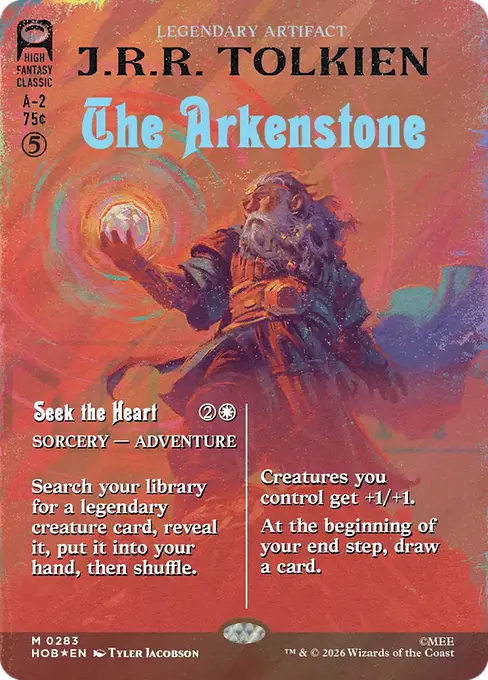 アーケン石/The Arkenstone - 精髄探し/Seek the Heart(283) [HOB-BF][ボーダーレス][FOIL][サージ]